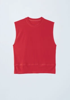 Weissman Boys Sleeveless Tee -Capezi Dance Wear Shop 10471 red 7720 95901.1678886705