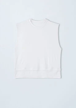 Weissman Boys Sleeveless Tee -Capezi Dance Wear Shop 10471 white 7724 32184.1678886705