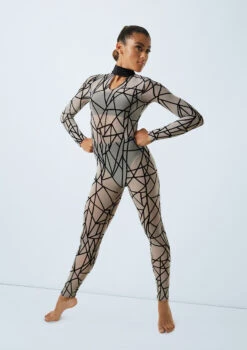 Weissman Game Of Survival 13 Weissman Game Of Survival -Capezi Dance Wear Shop 11164 weissman flocked geometric unitard grey front 25693.1685491274