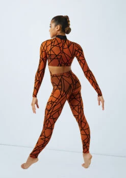 Weissman Game Of Survival 12 Weissman Game Of Survival -Capezi Dance Wear Shop 11164 weissman flocked geometric unitard orange back 64766.1685491271