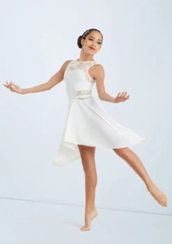 Weissman Tenerife Sea -Capezi Dance Wear Shop 11312 weissman tenerife sea white front 55217.1678886998