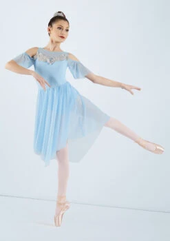 Weissman The Garden -Capezi Dance Wear Shop 12377 weissman the garden blue front 89739.1678887433