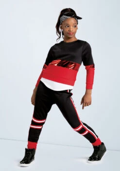 Weissman Turn Up The Music 9 Weissman Turn Up The Music -Capezi Dance Wear Shop 12525 red 4782 12571.1678887474