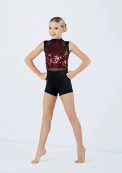 Weissman Burnin' Up -Capezi Dance Wear Shop 13499 black cherry 216 60425.1692401594