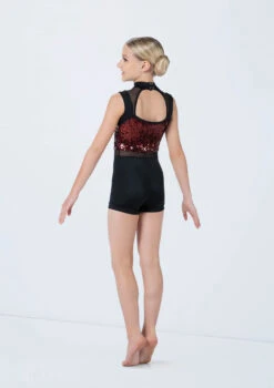 Weissman Burnin' Up -Capezi Dance Wear Shop 13499 black cherry 227 98848.1692401595
