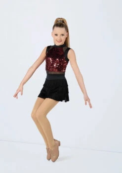 Weissman Burnin' Up -Capezi Dance Wear Shop 13499 black cherry 9736 81196.1692401594