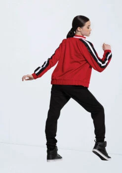 Weissman Sequin Striped Track Jacket -Capezi Dance Wear Shop 14311 red SH11076 black 14323 black 5400 80417.1694130927