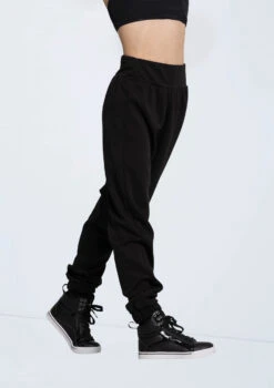 Weissman High Rise Joggers -Capezi Dance Wear Shop 14323 black 5470t 69652.1694131102