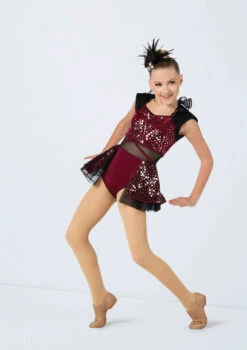 Weissman Queen -Capezi Dance Wear Shop 14702 black cherry 688 82762.1692402626