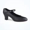 Capezio Leather Character Shoe 2" - Black