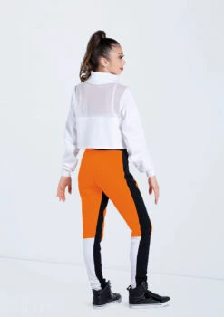 Weissman Color Block Jogger Pants -Capezi Dance Wear Shop AH11509 AH11232 ember white 494 50229.1678890539