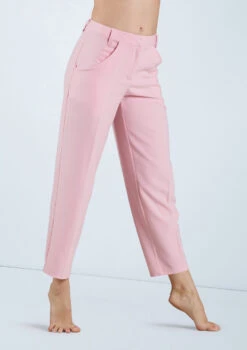 Weissman Woven Suit Pants -Capezi Dance Wear Shop AH11836 Pink 89272.1678890572