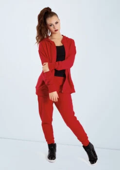 Weissman Boys Track Jacket 9 Weissman Boys Track Jacket -Capezi Dance Wear Shop AH11975 red 0635 25408.1678890571