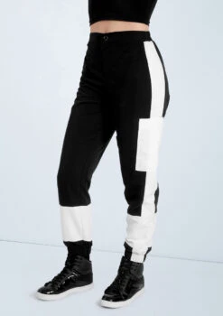 Weissman Colorblock Cargo Pants -Capezi Dance Wear Shop AH11991 white 0799 36109.1698450167