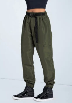 Weissman Belted Cargo Pants 6 Weissman Belted Cargo Pants -Capezi Dance Wear Shop AH12406 olive 16388 07263.1678890638