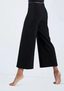 Weissman Wide Leg Suit Pants -Capezi Dance Wear Shop AH12577 black 0047 57836.1678890665