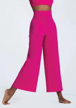 Weissman Wide Leg Suit Pants -Capezi Dance Wear Shop AH12577 lipstick 0056 58719.1678890664