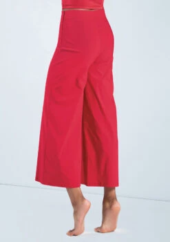 Weissman Wide Leg Suit Pants -Capezi Dance Wear Shop AH12577 red 0057 94160.1678890660