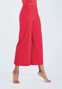 Weissman Wide Leg Suit Pants -Capezi Dance Wear Shop AH12577 red 0062 50343.1678890665