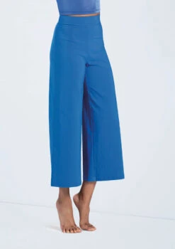 Weissman Wide Leg Suit Pants -Capezi Dance Wear Shop AH12577 royal 0015 78549.1678890665