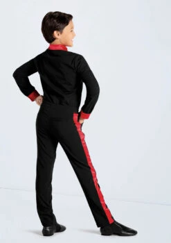 Weissman Boys Satin Collar Shirt