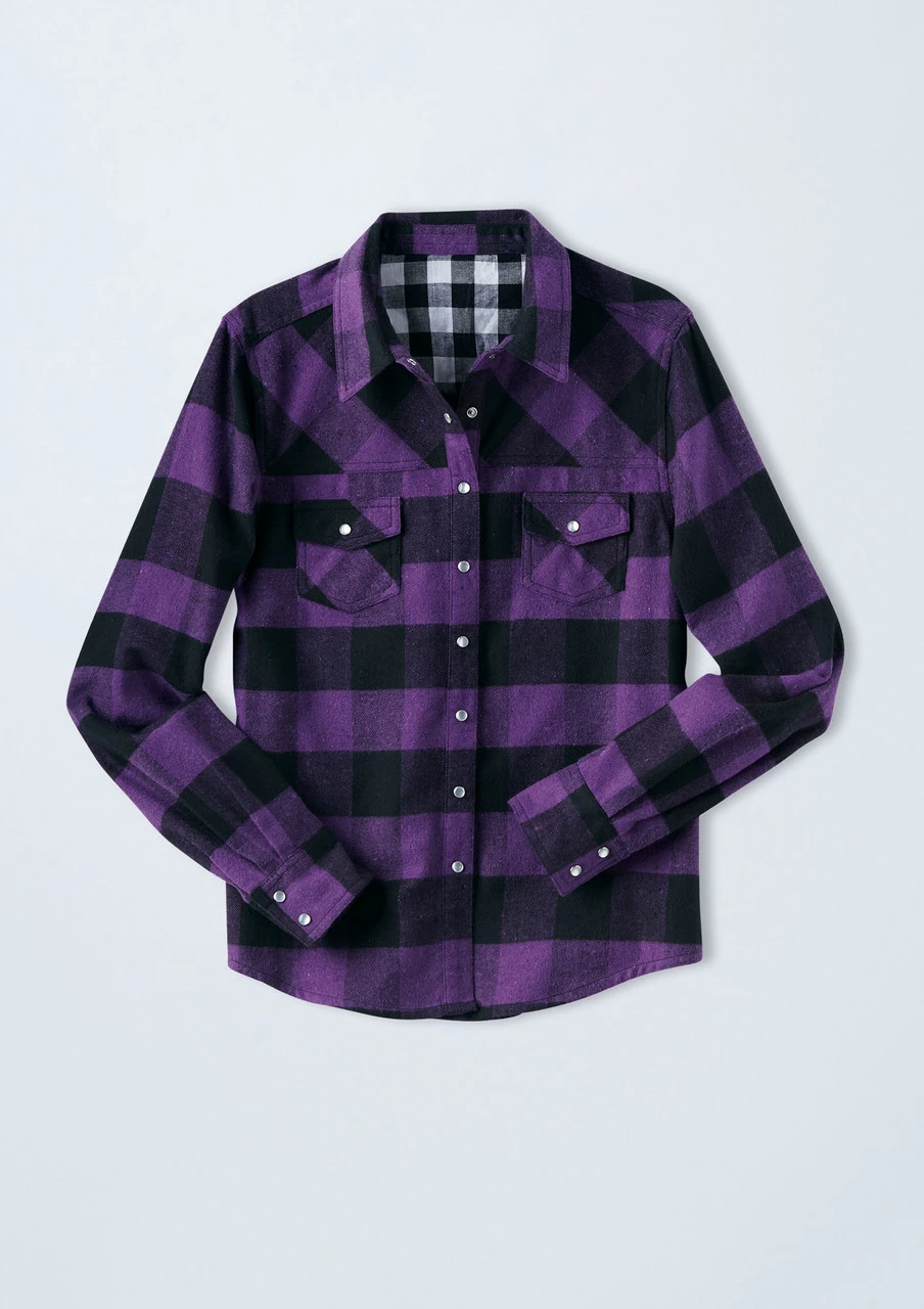 Weissman Buffalo Plaid Flannel Shirt 1 Weissman Buffalo Plaid Flannel Shirt