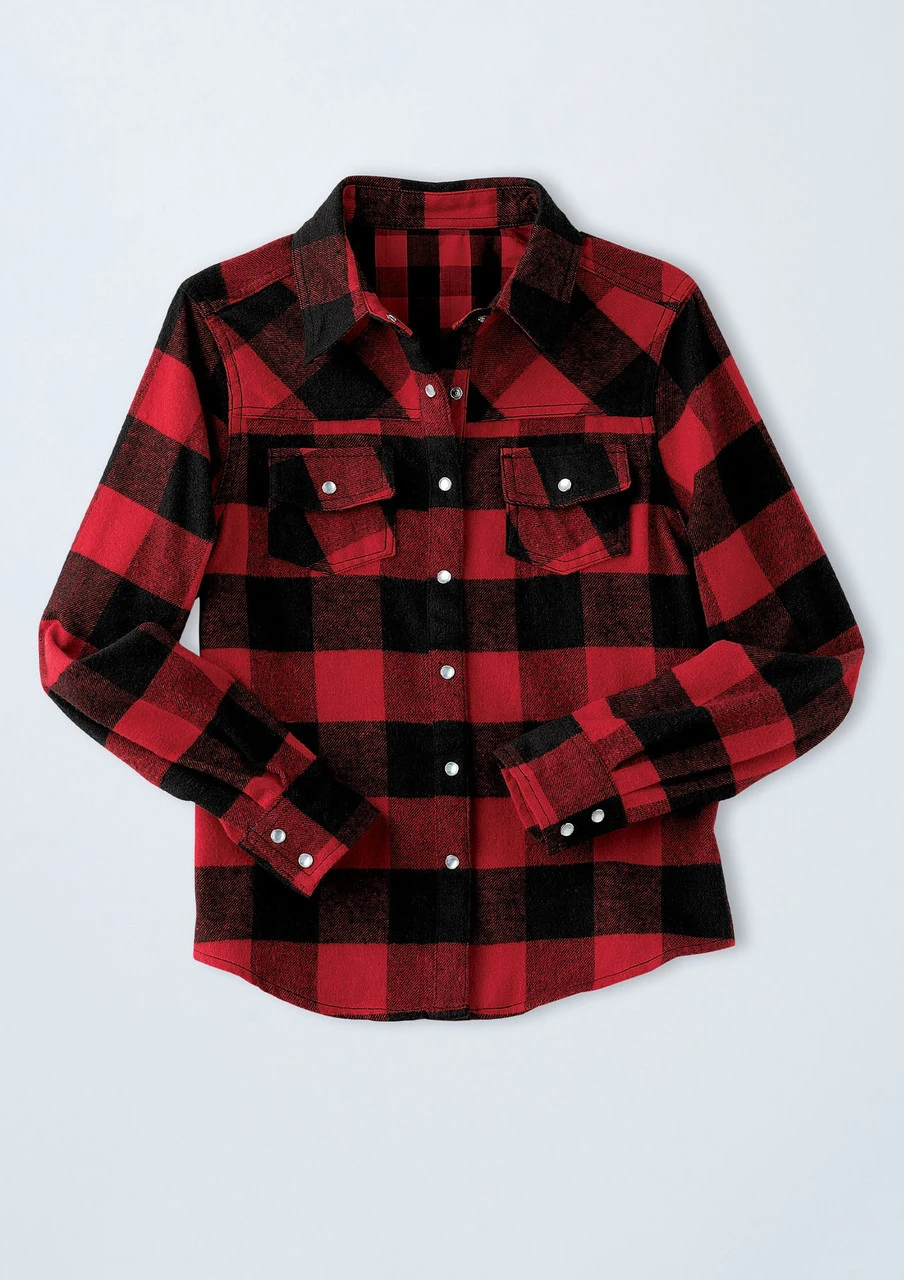 Weissman Buffalo Plaid Flannel Shirt 5 Weissman Buffalo Plaid Flannel Shirt - Image 5
