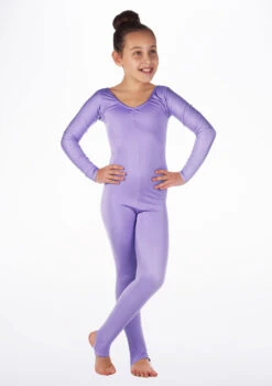 Alegra Girls Shiny Blaine Catsuit -Capezi Dance Wear Shop ALC5290 MAIN AME 51187.1675211017