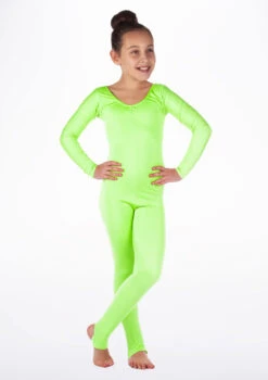 Alegra Girls Shiny Blaine Catsuit -Capezi Dance Wear Shop ALC5290 MAIN FGR 34626.1675211025