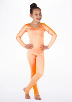 Alegra Girls Shiny Blaine Catsuit -Capezi Dance Wear Shop ALC5290 MAIN FOR 69994.1675211025