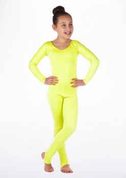 Alegra Girls Shiny Blaine Catsuit -Capezi Dance Wear Shop ALC5290 MAIN FYE 80320.1675211025