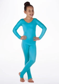 Alegra Girls Shiny Blaine Catsuit -Capezi Dance Wear Shop ALC5290 MAIN KIN 31019.1675211017
