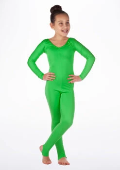 Alegra Girls Shiny Blaine Catsuit -Capezi Dance Wear Shop ALC5290 MAIN VER 03674.1675211025