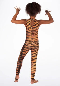 Alegra Girls Patterned Rhona Unitard -Capezi Dance Wear Shop ALC5291P BACKM 1 12084.1678871812