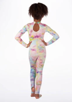 Alegra Girls Patterned Aspen Catsuit -Capezi Dance Wear Shop ALC5292P BACKM 1 63995.1678871860