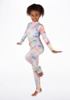 Alegra Girls Patterned Aspen Catsuit -Capezi Dance Wear Shop ALC5292P MAIN 1 84914.1678871860