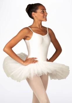 Alegra Basic Camisole Tutu Dress -Capezi Dance Wear Shop ALG0218 MAIN WHT 78765.1678872500