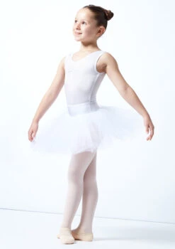 Alegra Girls Pull On Practice Tutu -Capezi Dance Wear Shop ALG5219 WHT FRONT 1 88829.1678872519
