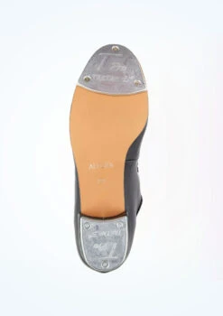 Alegra Basic Tie Front Tap Shoe -Capezi Dance Wear Shop ALH0019 BLK BOTTOM BLK 00980.1678872519