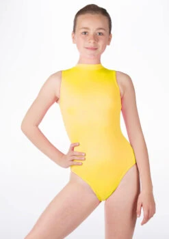 Alegra Girls Shiny Verity Leotard 36 Alegra Girls Shiny Verity Leotard -Capezi Dance Wear Shop ALL5210 MAIN YEL 46907.1678874176