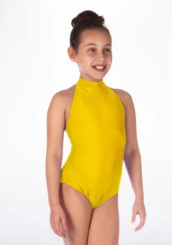Alegra Girls Shiny Nola Leotard 36 Alegra Girls Shiny Nola Leotard -Capezi Dance Wear Shop ALL5217 MAIN YEL 28623.1678874243