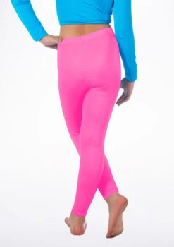 Alegra Girls Shiny Footless Leggings -Capezi Dance Wear Shop ALP5204 BACKM FPK 32198.1678875180