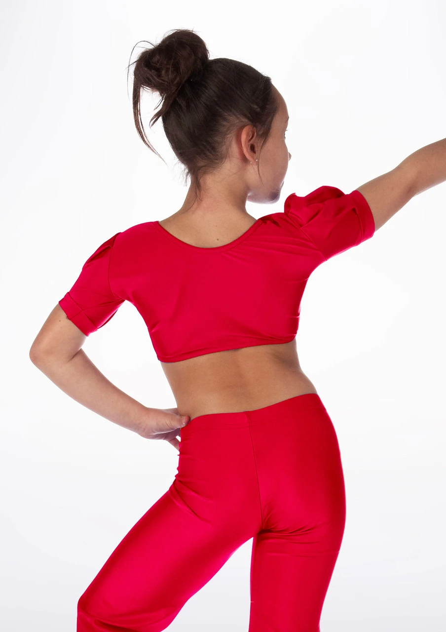 Alegra Girls Shiny Patsy Dance Top 1 Alegra Girls Shiny Patsy Dance Top