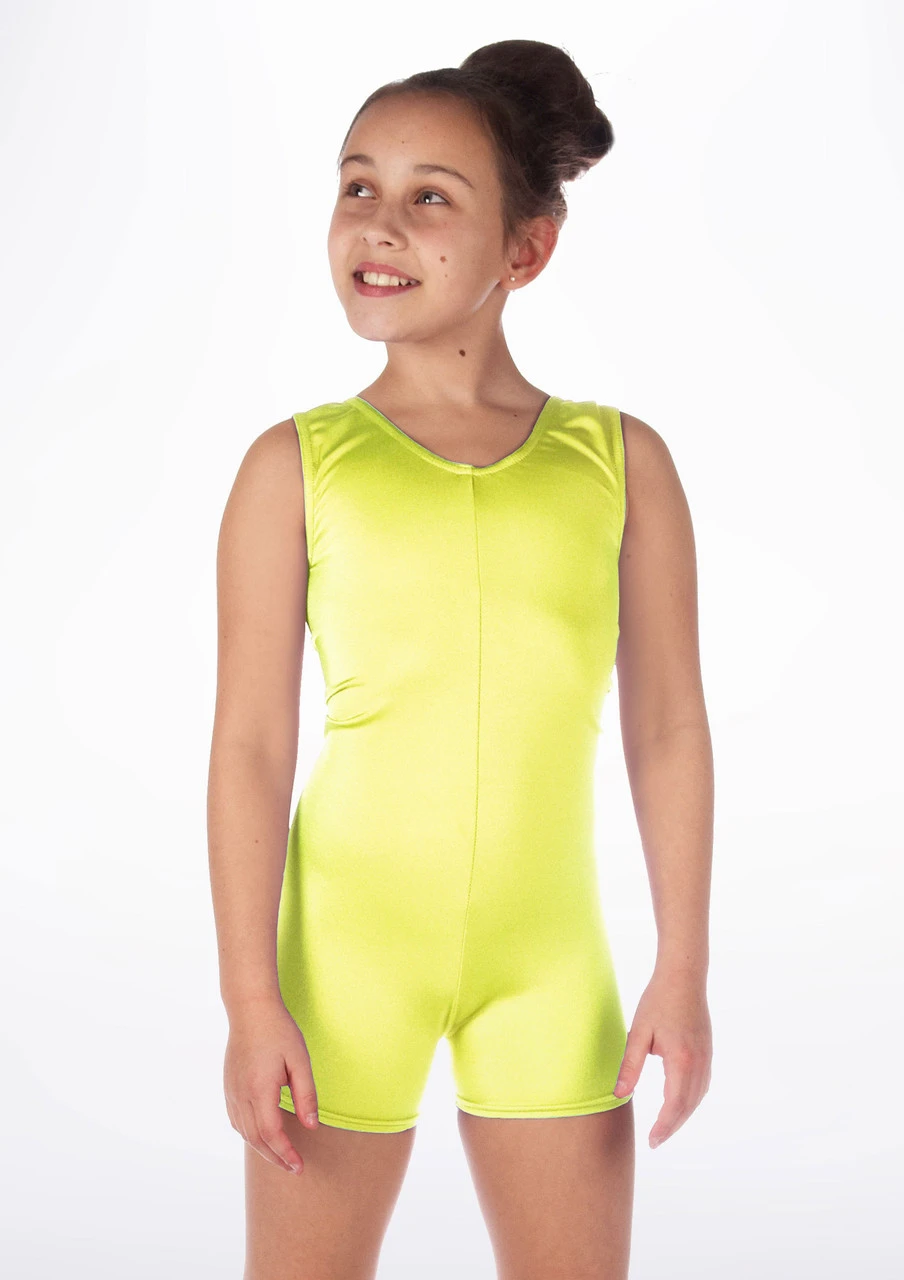 Alegra Girls Shiny Hotpant Unitard 18 Alegra Girls Shiny Hotpant Unitard - Image 18