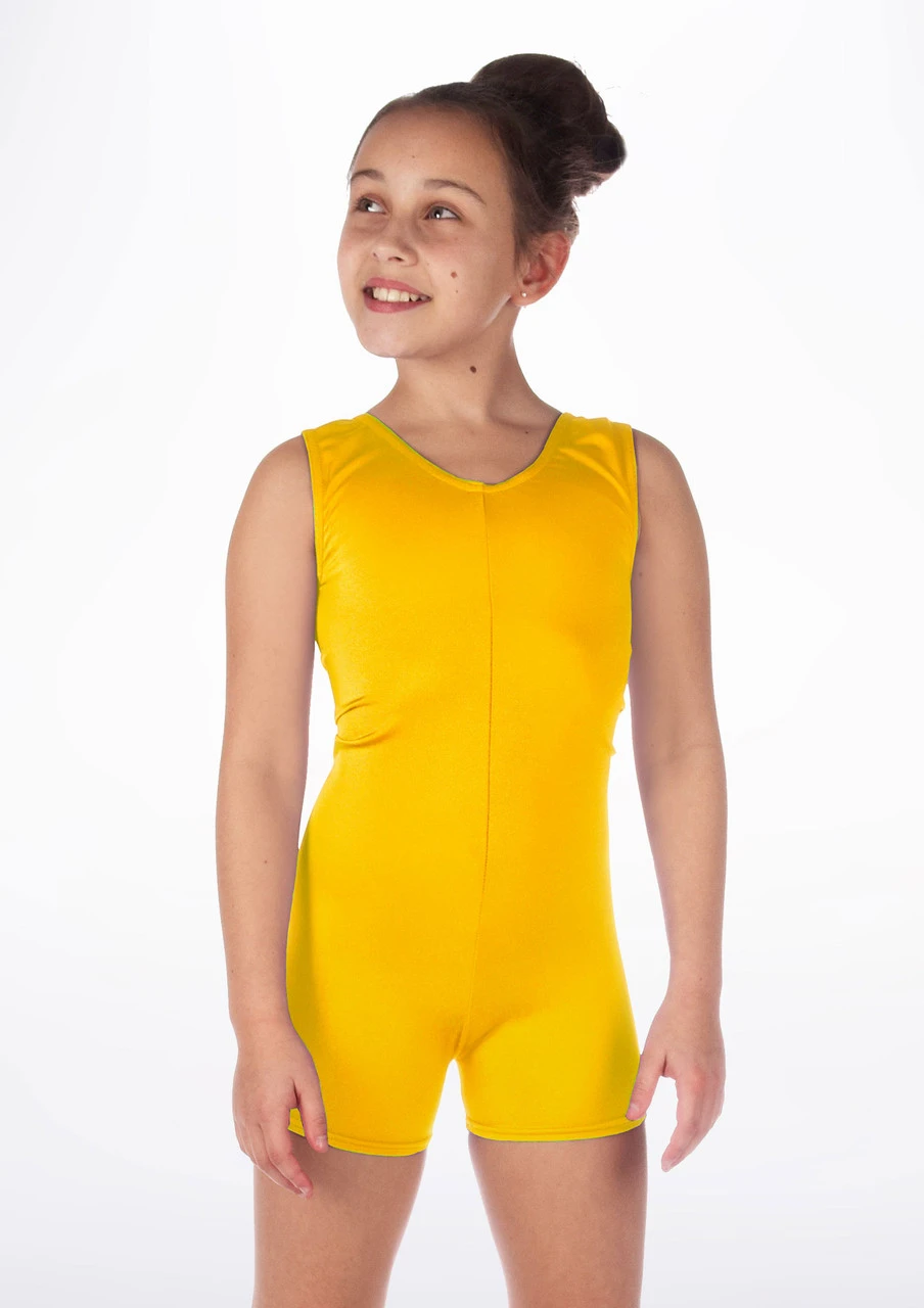 Alegra Girls Shiny Hotpant Unitard 13 Alegra Girls Shiny Hotpant Unitard - Image 13