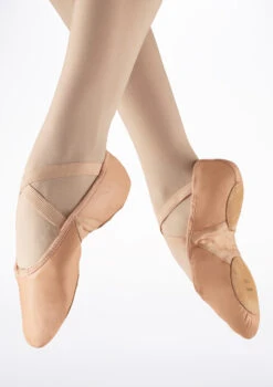 Bloch Prolite Split Sole Leather Ballet Shoe - Pink -Capezi Dance Wear Shop BL203L MAIN PNK T 52331.1696980301