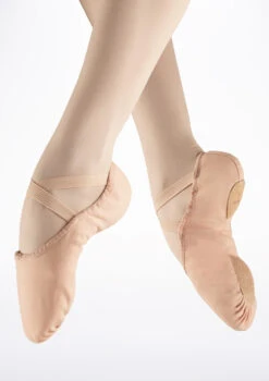 Bloch S0277L Split Sole Canvas Ballet Shoe - Pink -Capezi Dance Wear Shop BL277PNK MAIN PNK T 06025.1698448763