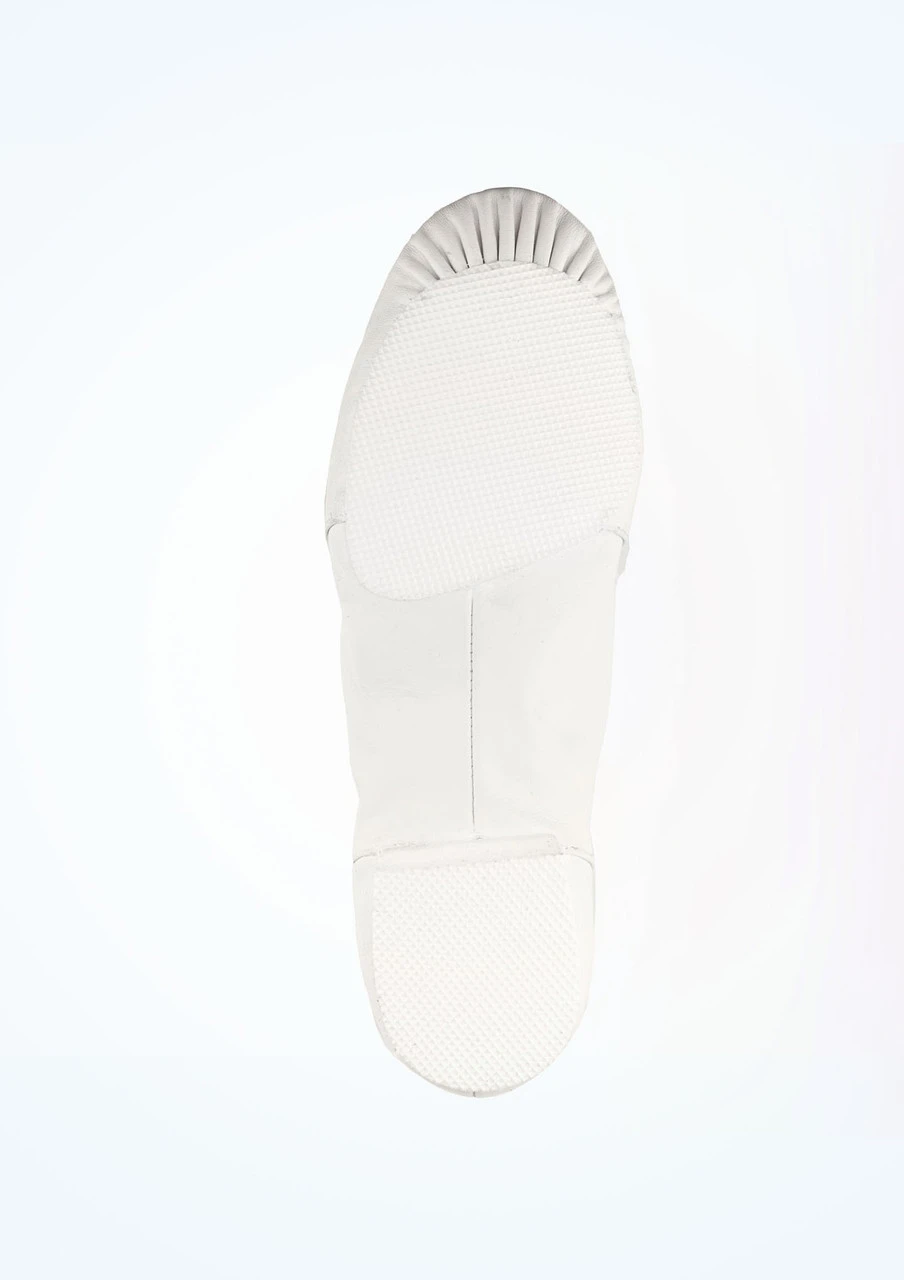 Bloch Split Sole Jazz Shoe - White 4 Bloch Split Sole Jazz Shoe - White - Image 4