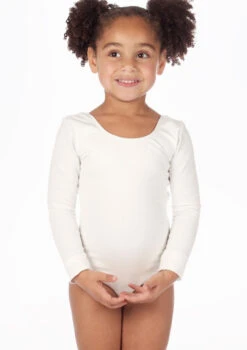 Bloch Girls Long Sleeve Cotton Leotard 11 Bloch Girls Long Sleeve Cotton Leotard -Capezi Dance Wear Shop BLCL5409 MAINT WHT T 28794.1698798550