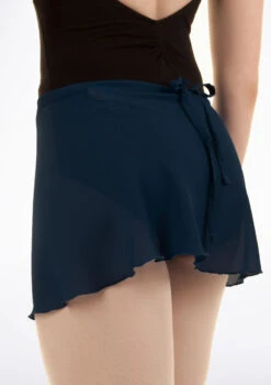 Bloch Professional Wrap Dance Skirt -Capezi Dance Wear Shop BLR5130 MAIN NVY 68367.1678926143